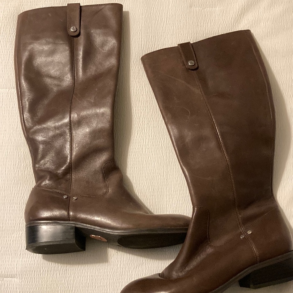 Ralph Lauren zipper boots size 7